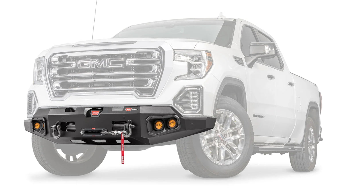 WARN Ascent Front Bumper for 2019-2021 GMC Sierra 1500