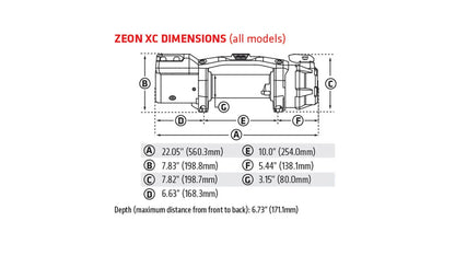 WARN ZEON XC 12 Winch - No Rope