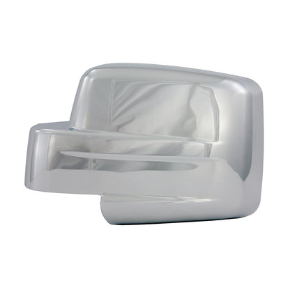 Coast to Coast Jeep Patriot 07-17 (Full w/o Turn Signal) Mirror Covers, Chrome (CCIMC67424)