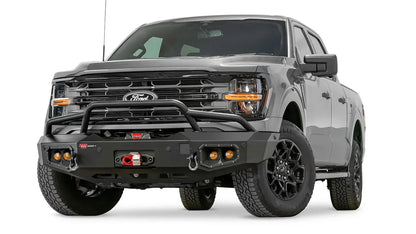 WARN Ascent Front Bumper with Prerunner Grille Guard for 2024-2025 Ford F-150