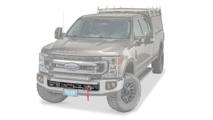 WARN Fully Hidden Winch Mount Kit for 2020-2022 Ford Super Duty