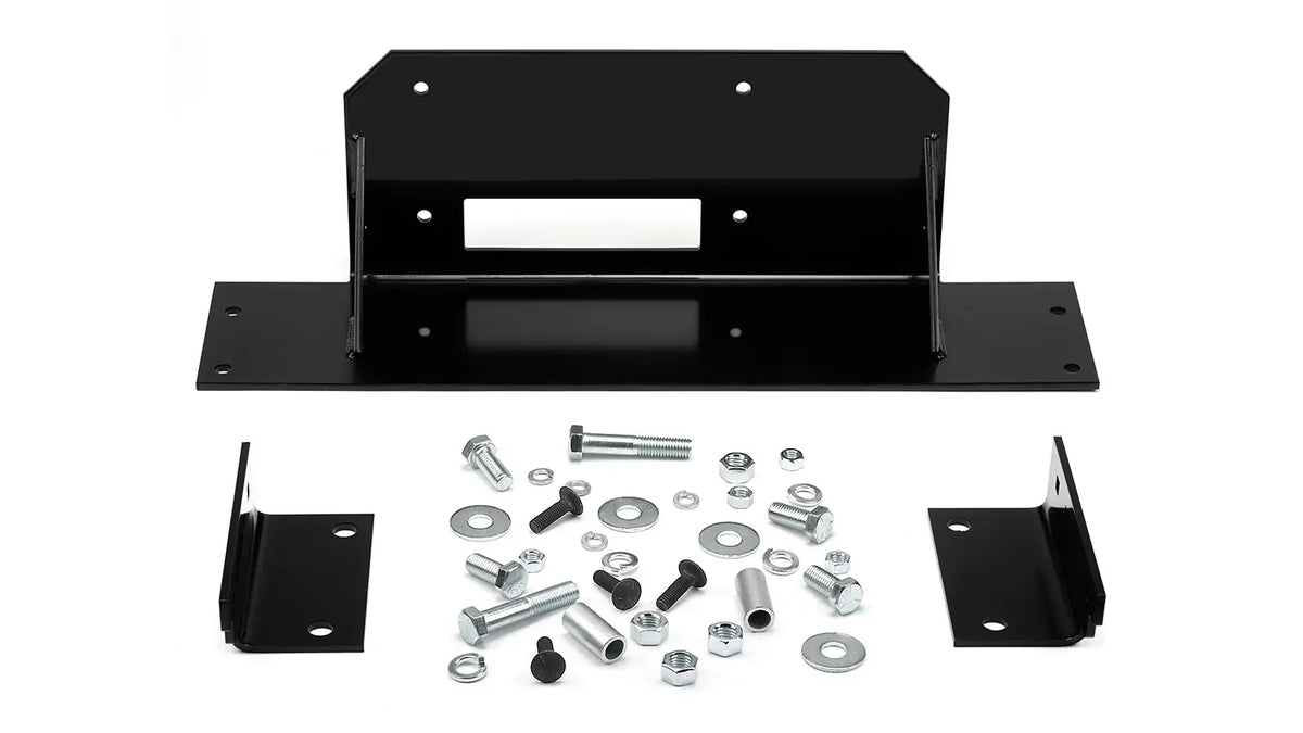 WARN Winch Mounting Plate Kit for Jeep CJ5, CJ7 & Scrambler - Fits M8274-50 Winch