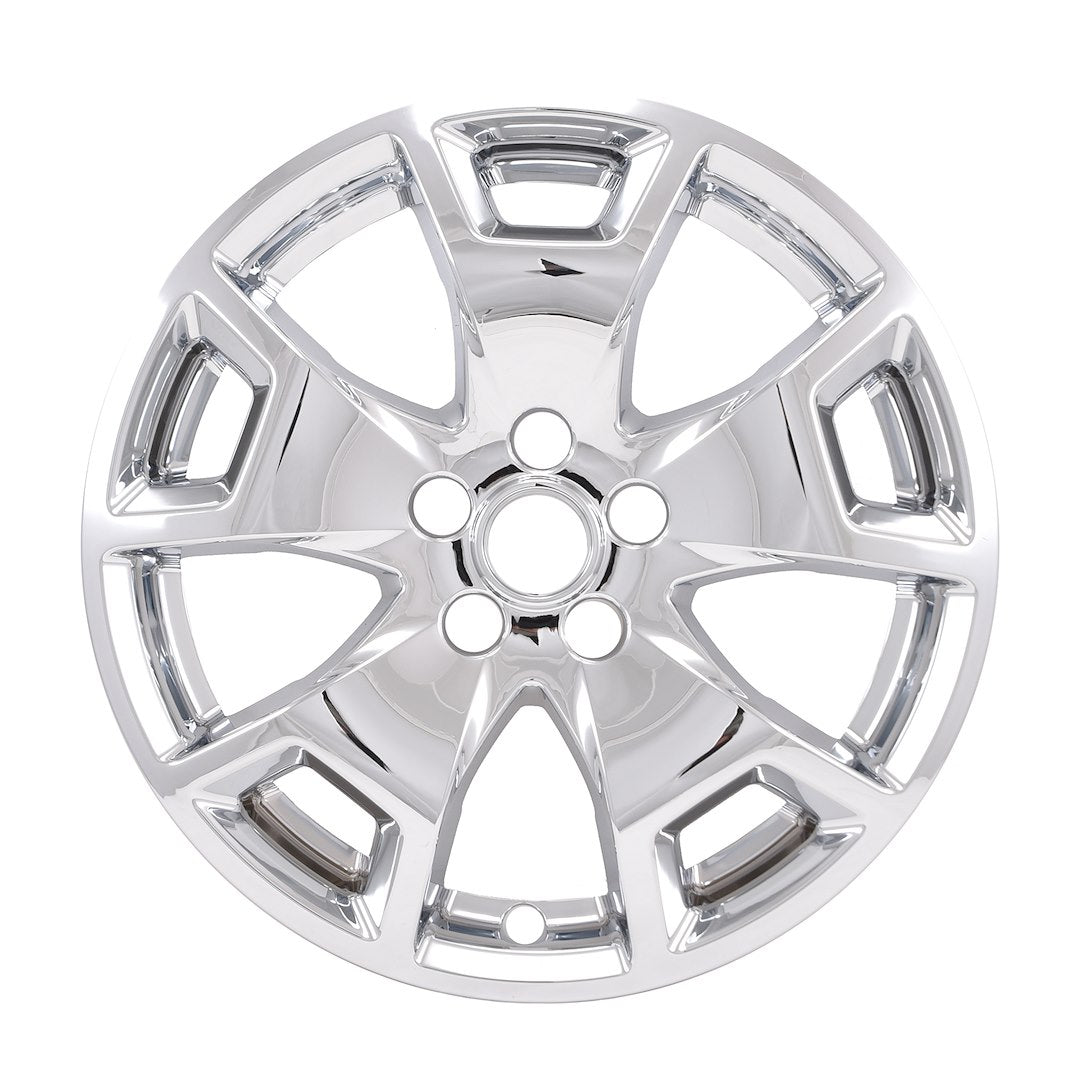 Coast to Coast IMPostor Wheel Skins 17", Chrome, Set of 4 – Fits 2021-23 Ford Bronco Sport Base (IMP476X)