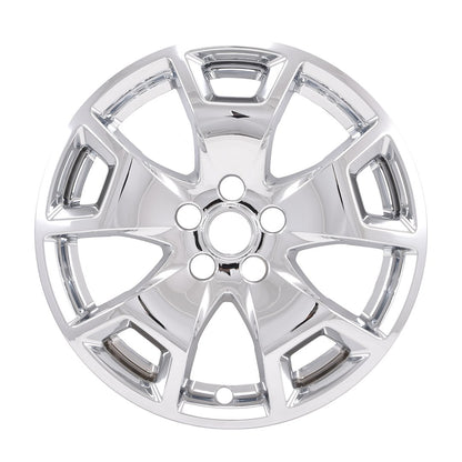 Coast to Coast IMPostor Wheel Skins 17", Chrome, Set of 4 – Fits 2021-23 Ford Bronco Sport Base (IMP476X)