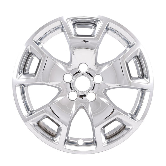 Coast to Coast IMPostor Wheel Skins 17", Chrome, Set of 4 – Fits 2021-23 Ford Bronco Sport Base (IMP476X)