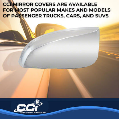 Coast to Coast Toyota Tacoma 16-23 (Top Half) Mirror Covers, Chrome (CCIMC67530R)