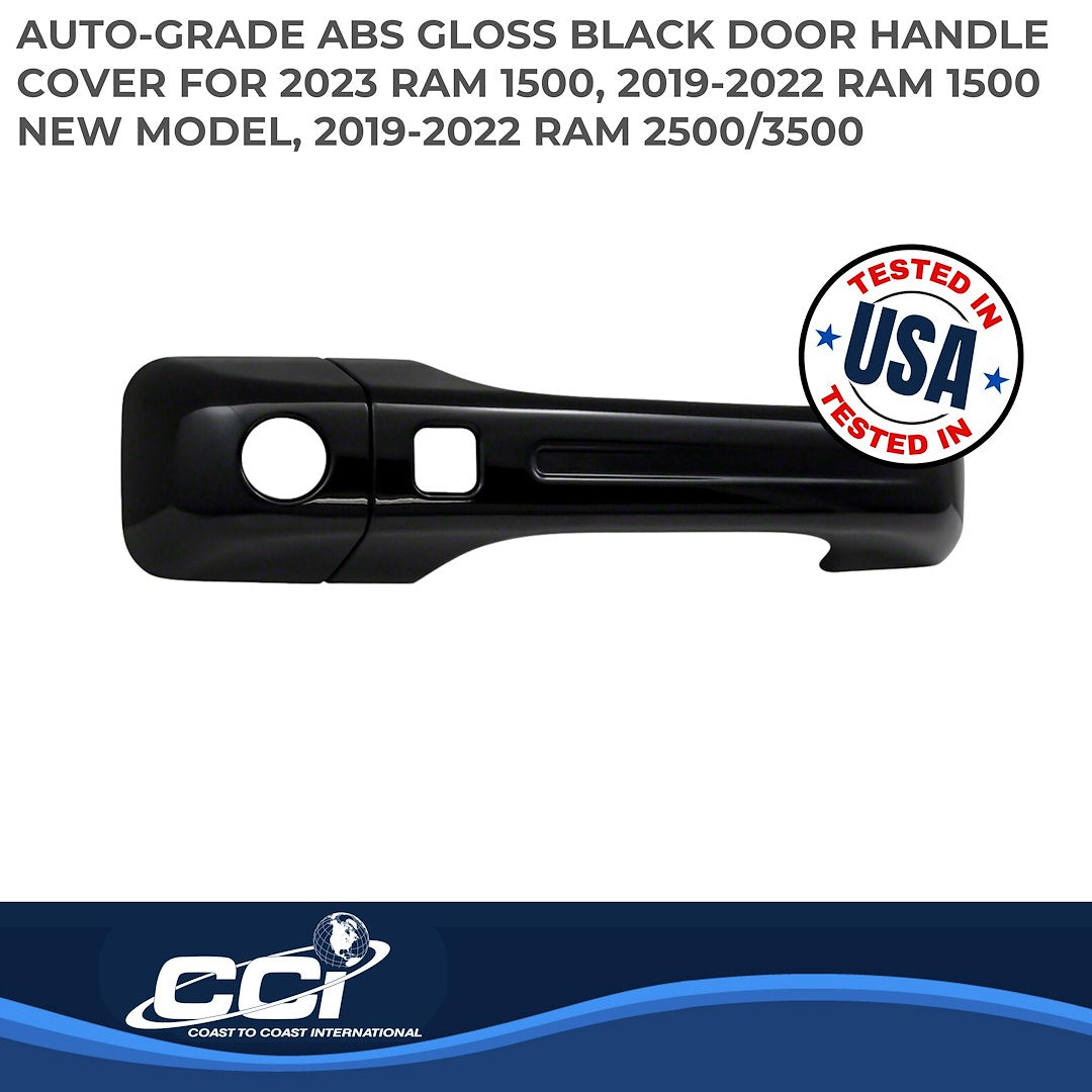 Coast to Coast Ram 1500 19-26 Door Handle Covers, Black (CCIDH68579SBK)