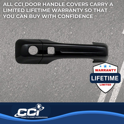 Coast to Coast Ram 1500 19-26 Door Handle Covers, Black (CCIDH68579SBK)
