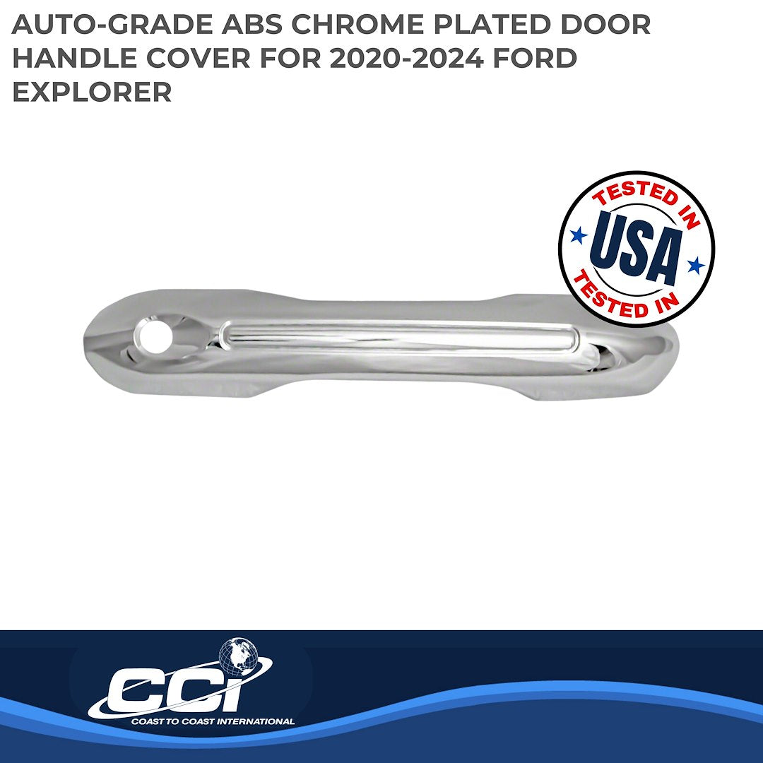 Coast to Coast Ford Explorer 20-25 Door Handle Covers, Chrome (CCIDH68585B)