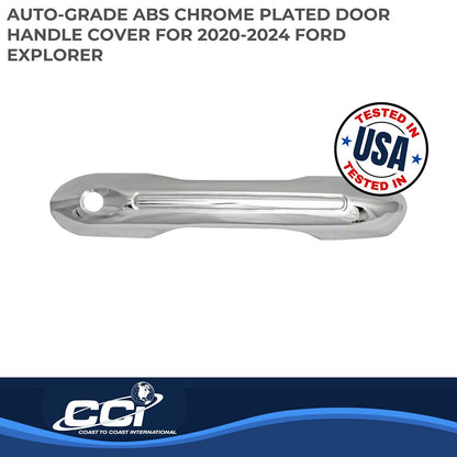 Coast to Coast Ford Explorer 20-25 Door Handle Covers, Chrome (CCIDH68585B)