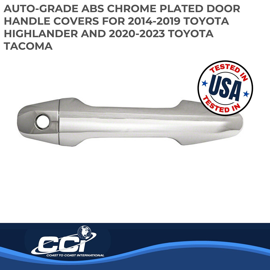 Coast to Coast Toyota Tacoma 20-23 Door Handle Covers, Chrome (CCIDH68577B)
