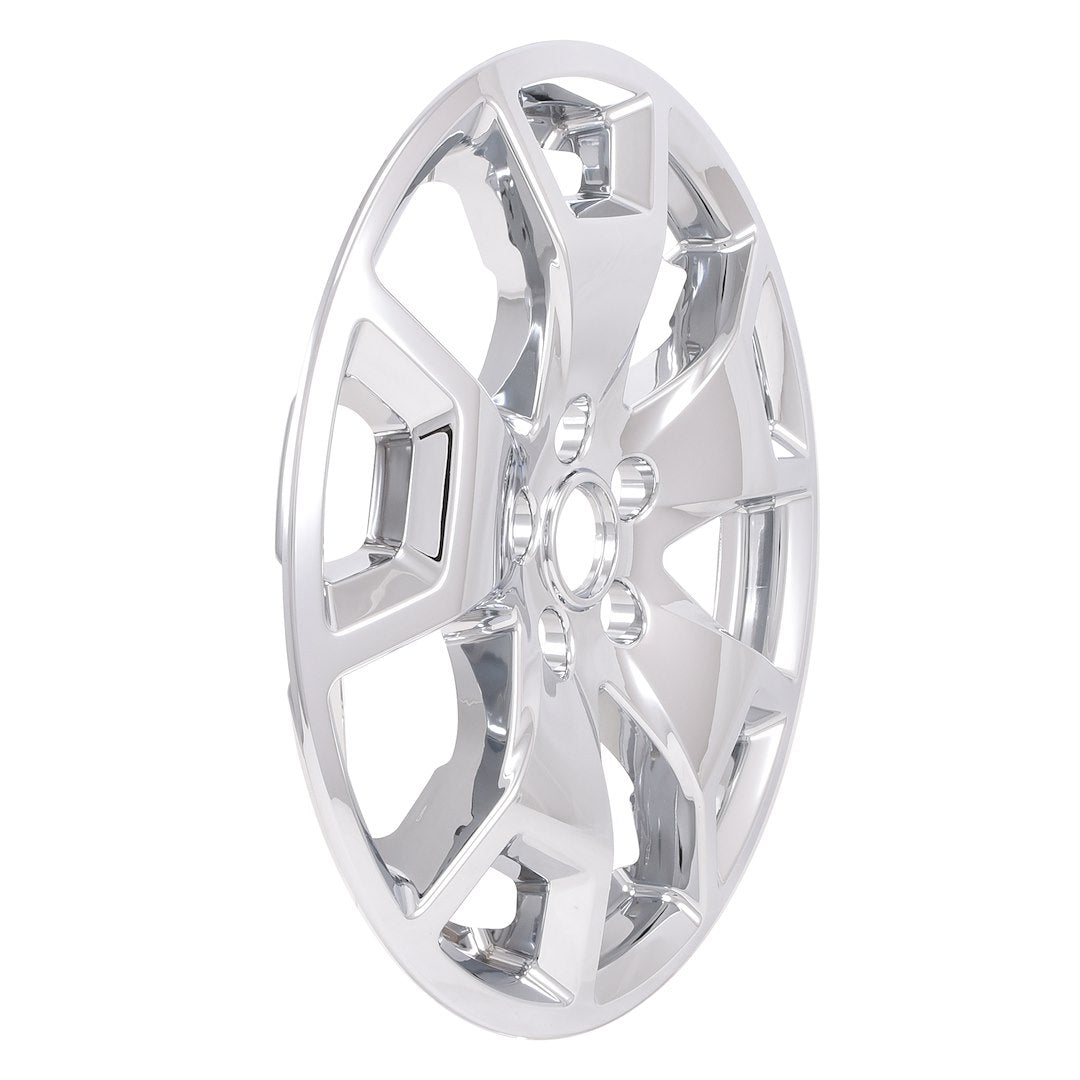 Coast to Coast IMPostor Wheel Skins 17", Chrome, Set of 4 – Fits 2021-23 Ford Bronco Sport Base (IMP476X)
