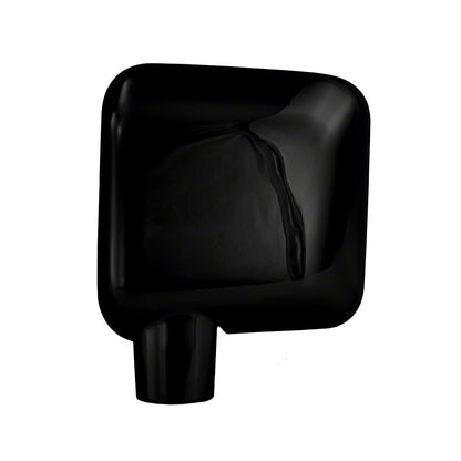 Coast to Coast Jeep Wrangler JK 07-18 (Full w/o Turn Signal) Mirror Covers, Gloss Black (CCIMC67401BK)