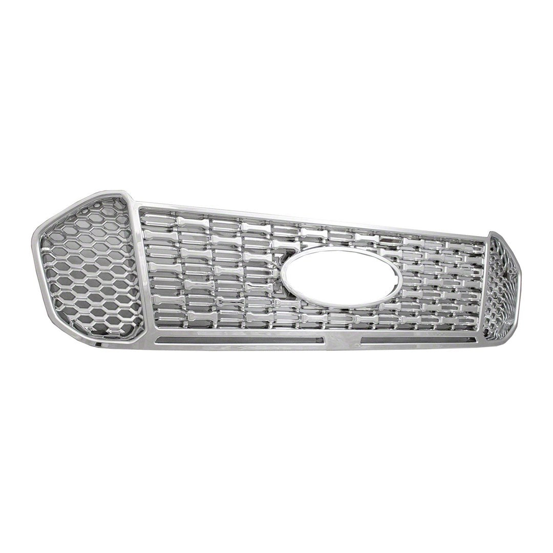 Coast to Coast Ford Ranger XL/XLT Grille Overlay, Chrome – Fits 2019-23 (IWCGI169)