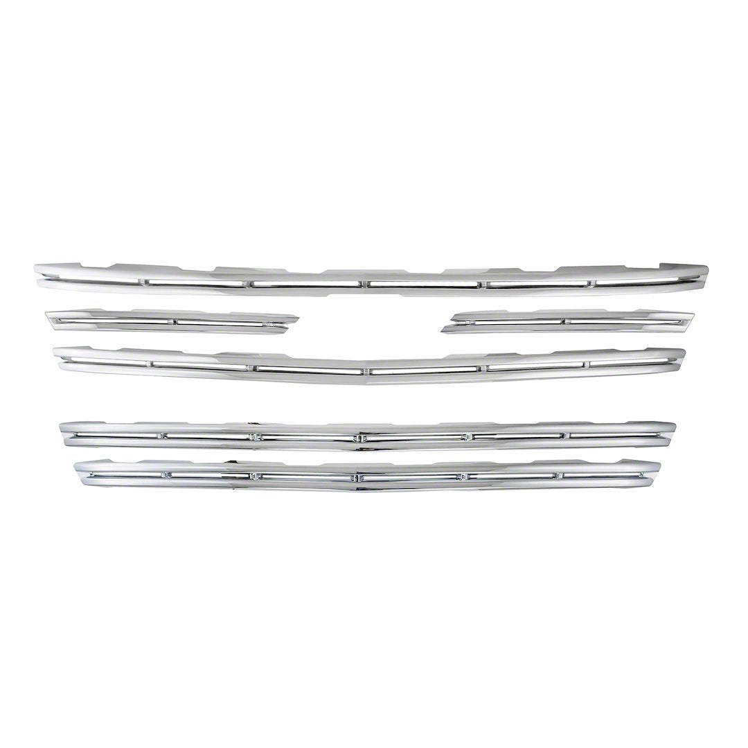 Coast to Coast Chevrolet Traverse LS/LT Grille Overlay, Chrome – Fits 2013-17 (IWCGI117)