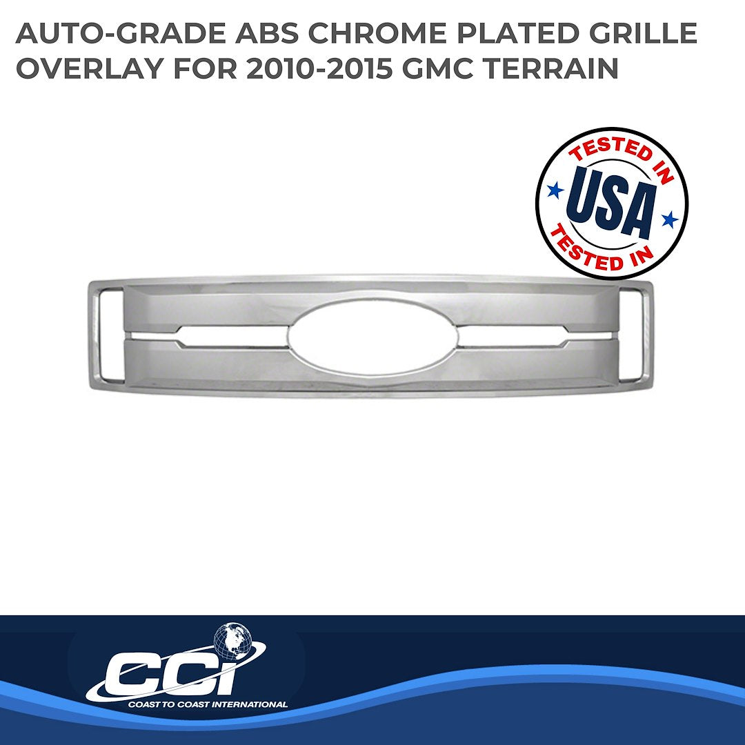 Coast to Coast Ford Superduty 17-19 XL Grille Overlay, Chrome (IWCGI147)