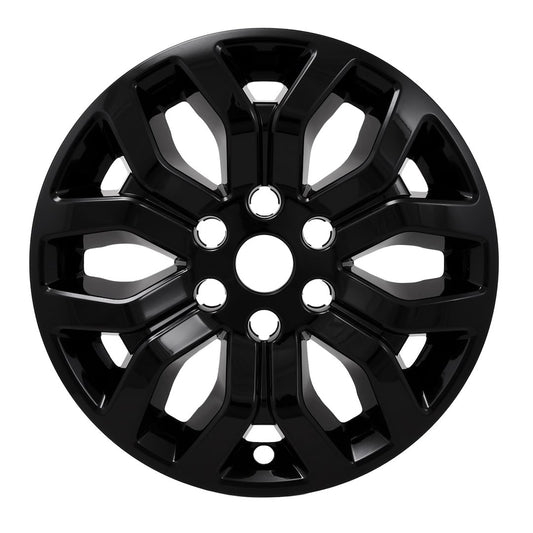 Coast to Coast IMPostor Wheel Skins 18", Gloss Black, Set of 4 – Fits 2021-23 Ford F-150 King Ranch (IMP491BLK)