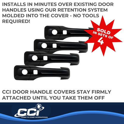 Coast to Coast Ram 1500 19-26 Door Handle Covers, Black (CCIDH68579SBK)