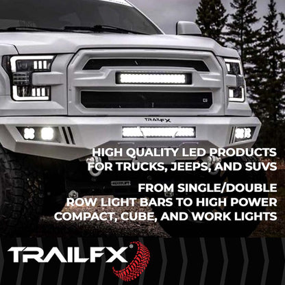 TrailFX 20" LED Light Bar for Off-Road Mid-Size & Full-Size Pickup Trucks, Jeeps, SUVs, UTVs/Side-by-Sides - 105W, Combo Beam, 8820 Lumens