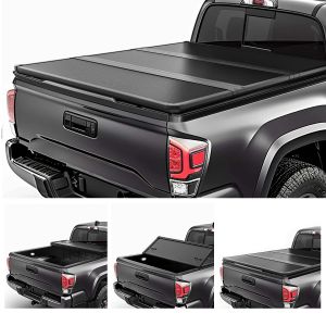 TrailFX Hard Trifold Tonneau Cover for Pickup Trucks - Fits 2007-2021 Toyota Tundra