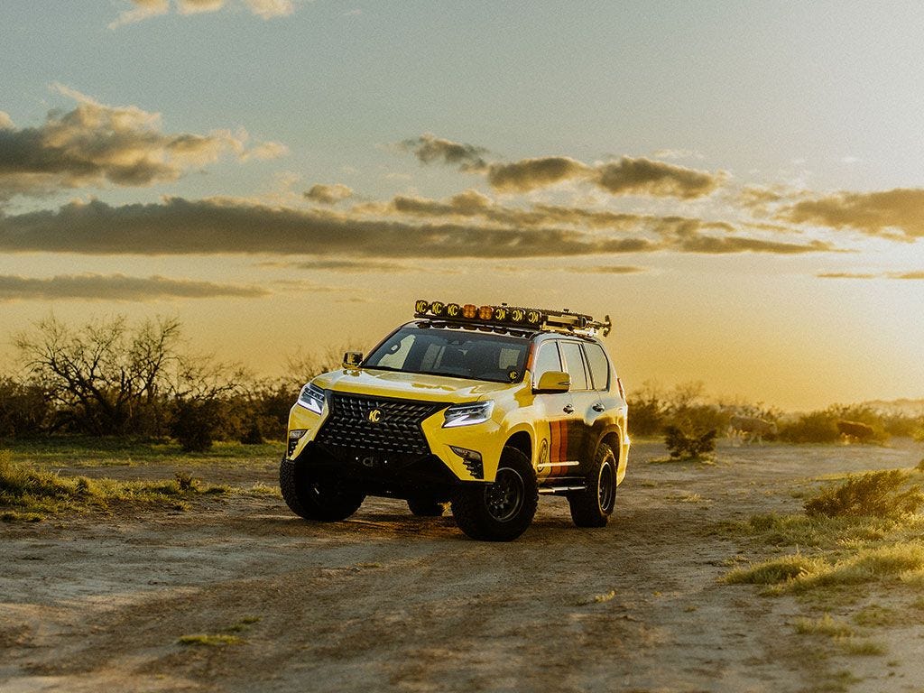 Front Runner Slimline II Roof Rack Kit Lexus GX460