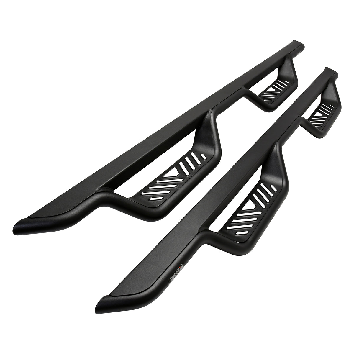 Westin Outlaw Drop Nerf Step Bars Textured Black – Fits 2005-23 Tacoma Double Cab