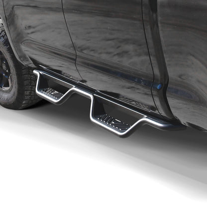 Westin Outlaw Drop Nerf Step Bars Textured Black – Fits 2007-21 Tundra Double Cab