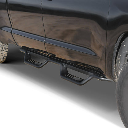Westin Outlaw Drop Nerf Step Bars Textured Black – Fits 2007-21 Tundra Double Cab