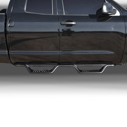 Westin Outlaw Drop Nerf Step Bars Textured Black – Fits 2007-21 Tundra Double Cab