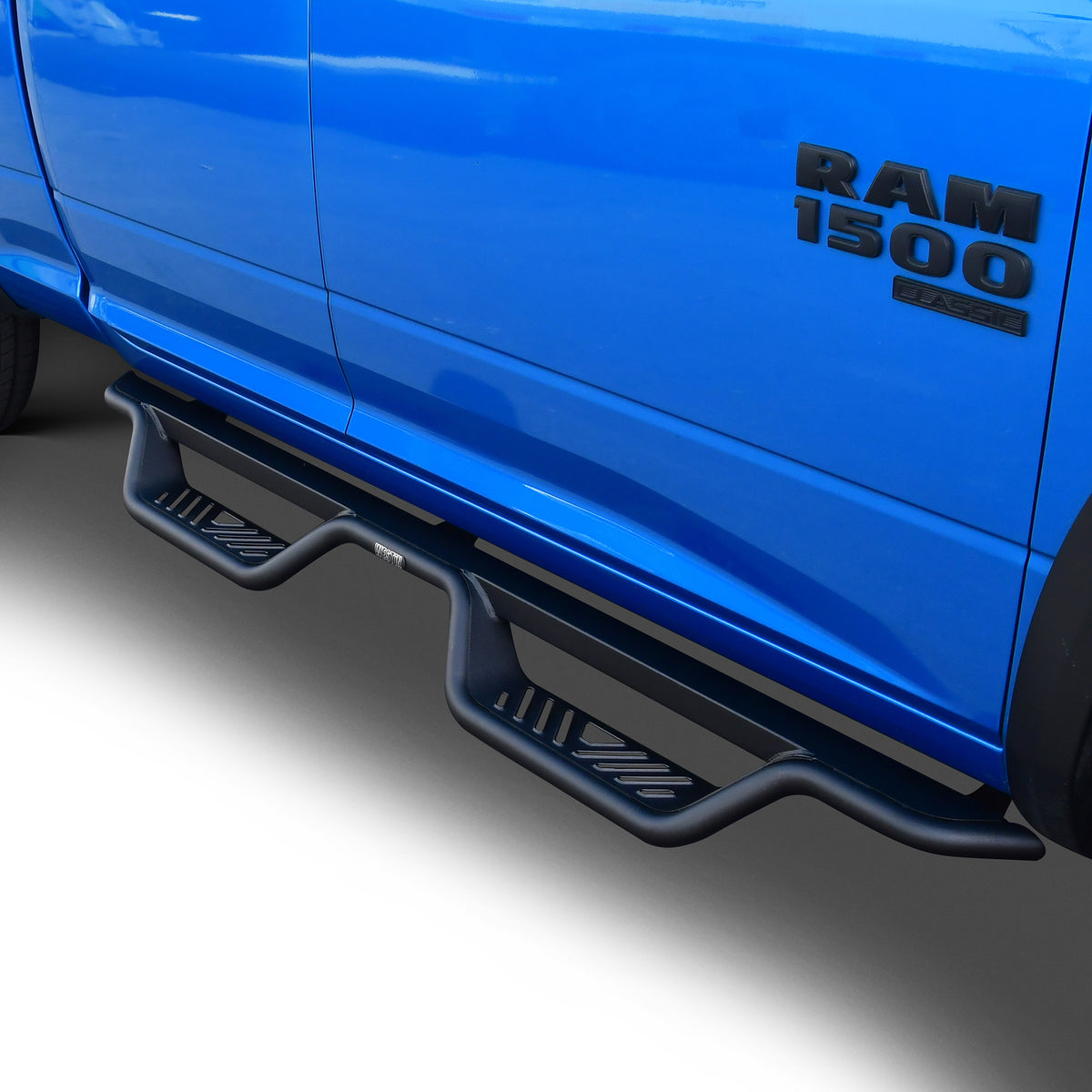 Westin Outlaw Drop Nerf Step Bars Textured Black – Fits 2009-24 Ram 1500 Quad Cab