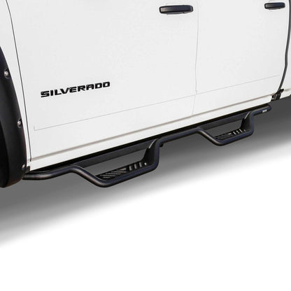 Westin Outlaw Drop Nerf Step Bars Textured Black – Fits 2014-18 Silverado/Sierra 1500 Crew Cab & More