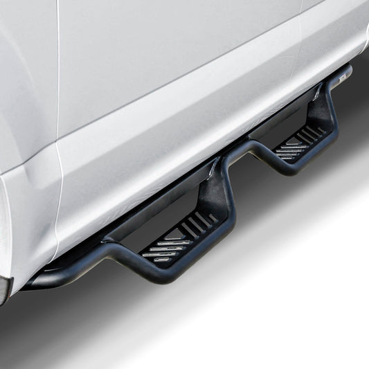 Westin Outlaw Drop Nerf Step Bars Textured Black – Fits 2015-26 F-150 SuperCab & More
