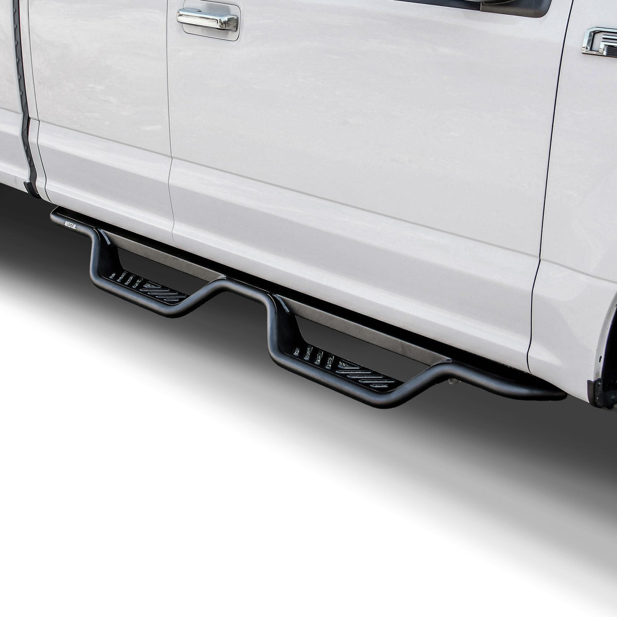 Westin Outlaw Drop Nerf Step Bars Textured Black – Fits 2015-26 F-150 SuperCab & More
