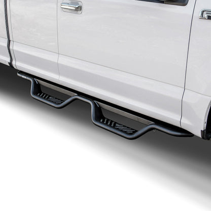 Westin Outlaw Drop Nerf Step Bars Textured Black – Fits 2015-26 F-150 SuperCab & More