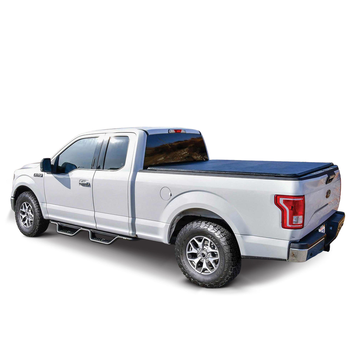 Westin Outlaw Drop Nerf Step Bars Textured Black – Fits 2015-26 F-150 SuperCab & More