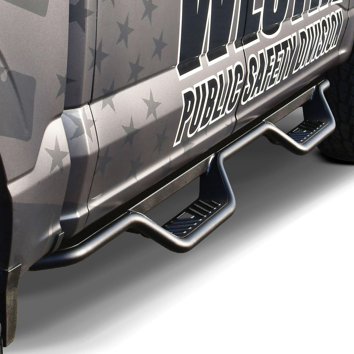 Westin Outlaw Drop Nerf Step Bars Textured Black – Fits 2015-26 F-150 Crew Cab & More