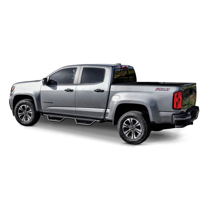 Westin Outlaw Drop Nerf Step Bars Textured Black – Fits 2015-26 Colorado/Canyon Crew Cab