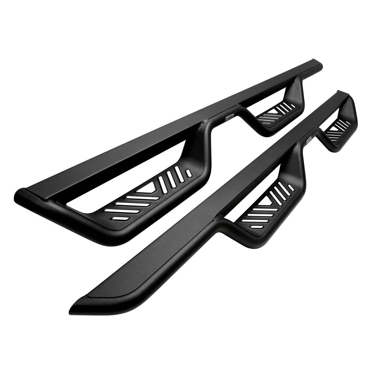Westin Outlaw Drop Nerf Step Bars Textured Black – Fits 2018-26 Wrangler 4 Door