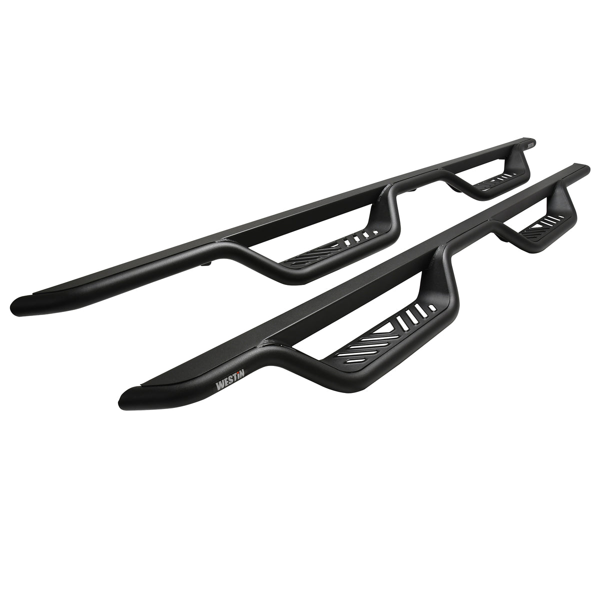 Westin Outlaw Drop Nerf Step Bars Textured Black – Fits 2019-27 Ram 1500 Crew Cab - image 3
