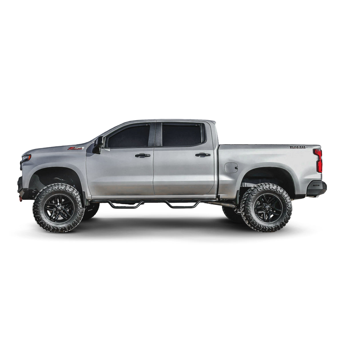 Westin Outlaw Drop Nerf Step Bars Textured Black – Fits 2019-26 Silverado/Sierra 1500 Crew Cab & More - image 2