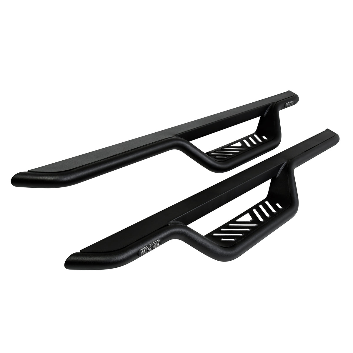 Westin Outlaw Drop Nerf Step Bars Textured Black – Fits 2021-26 Bronco 2 Door
