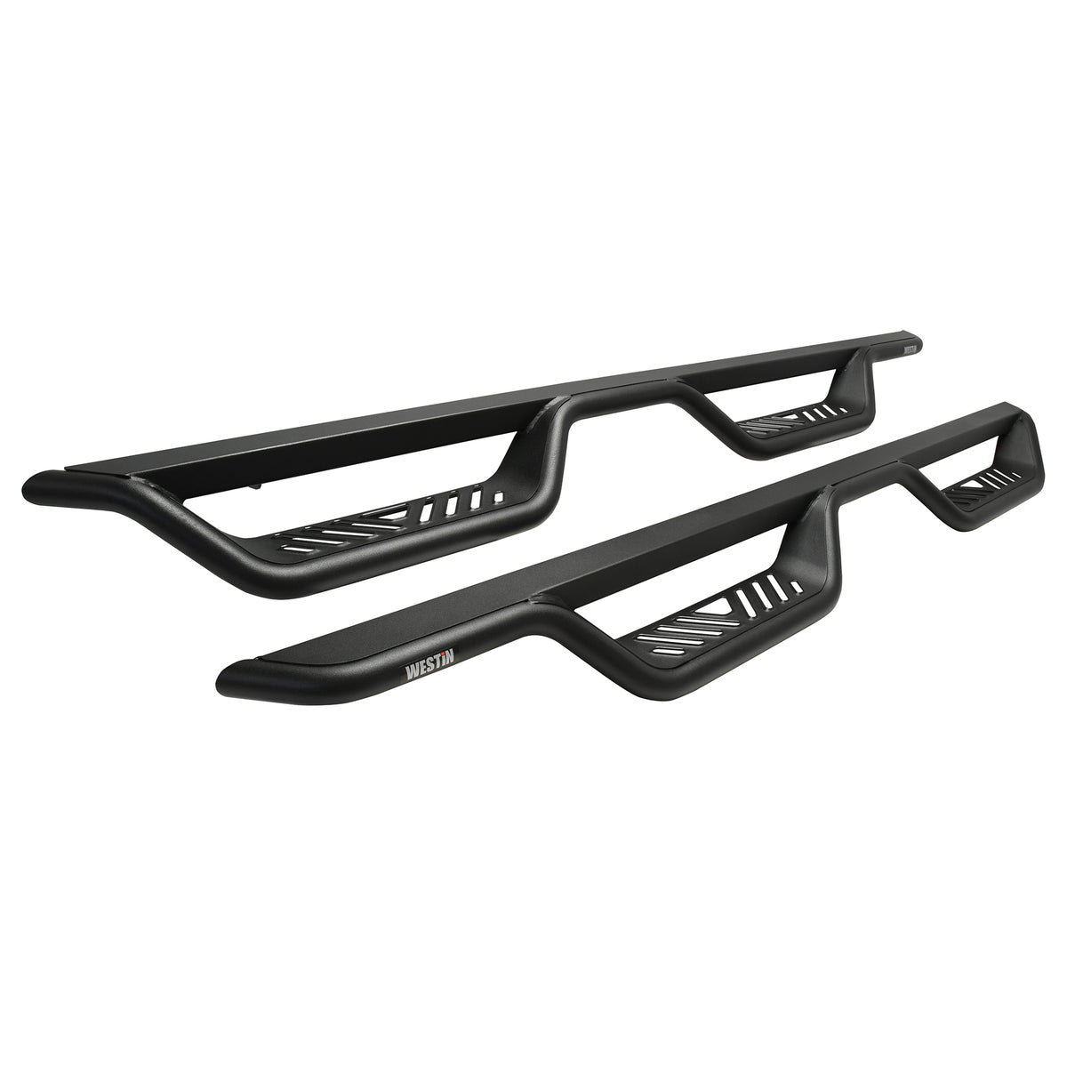 Westin Outlaw Drop Nerf Step Bars Textured Black – Fits 2021-26 Bronco 4 Door