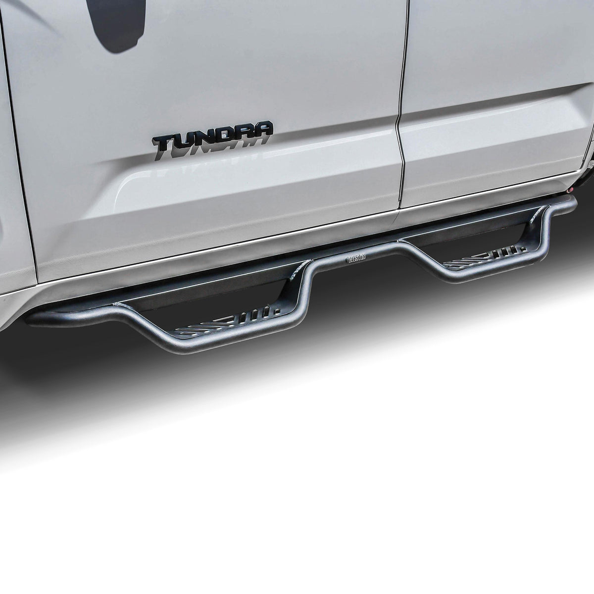 Westin Outlaw Drop Nerf Step Bars Textured Black – Fits 2022-26 Tundra Double Cab