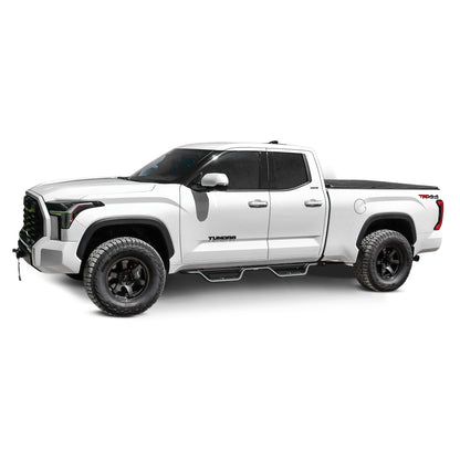 Westin Outlaw Drop Nerf Step Bars Textured Black – Fits 2022-26 Tundra Double Cab