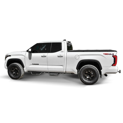 Westin Outlaw Drop Nerf Step Bars Textured Black – Fits 2022-26 Tundra Double Cab