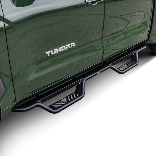 Westin Outlaw Drop Nerf Step Bars Textured Black – Fits 2022-26 Tundra CrewMax