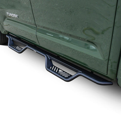 Westin Outlaw Drop Nerf Step Bars Textured Black – Fits 2022-26 Tundra CrewMax