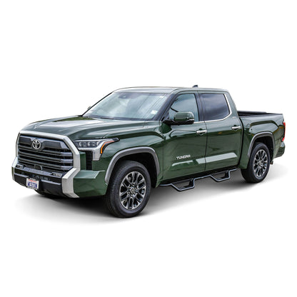 Westin Outlaw Drop Nerf Step Bars Textured Black – Fits 2022-26 Tundra CrewMax
