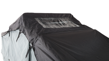 Body Armor Sky Ridge Pike 2 Rooftop Tent - Sleeps 3 Adults, Waterproof Polyester/Cotton Canvas - Includes Ladder & Mattress