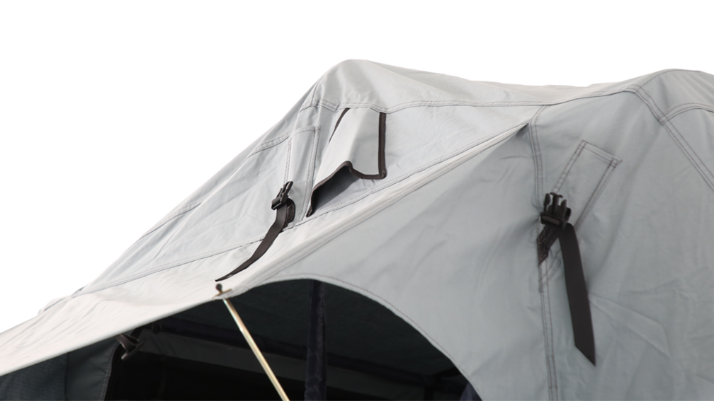 Body Armor Sky Ridge Pike 2 Rooftop Tent - Sleeps 3 Adults, Waterproof Polyester/Cotton Canvas - Includes Ladder & Mattress